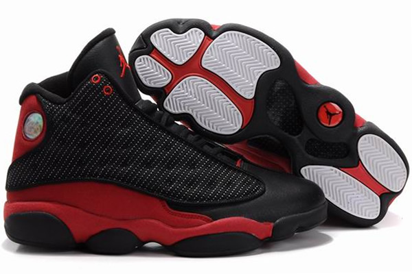 Women Jordan 13 Mesh Black/Red